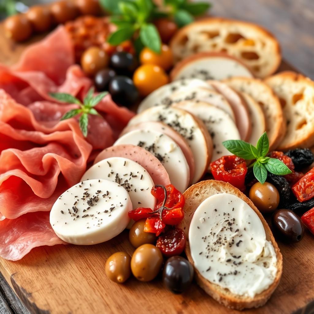Tagliere di antipasti italiani